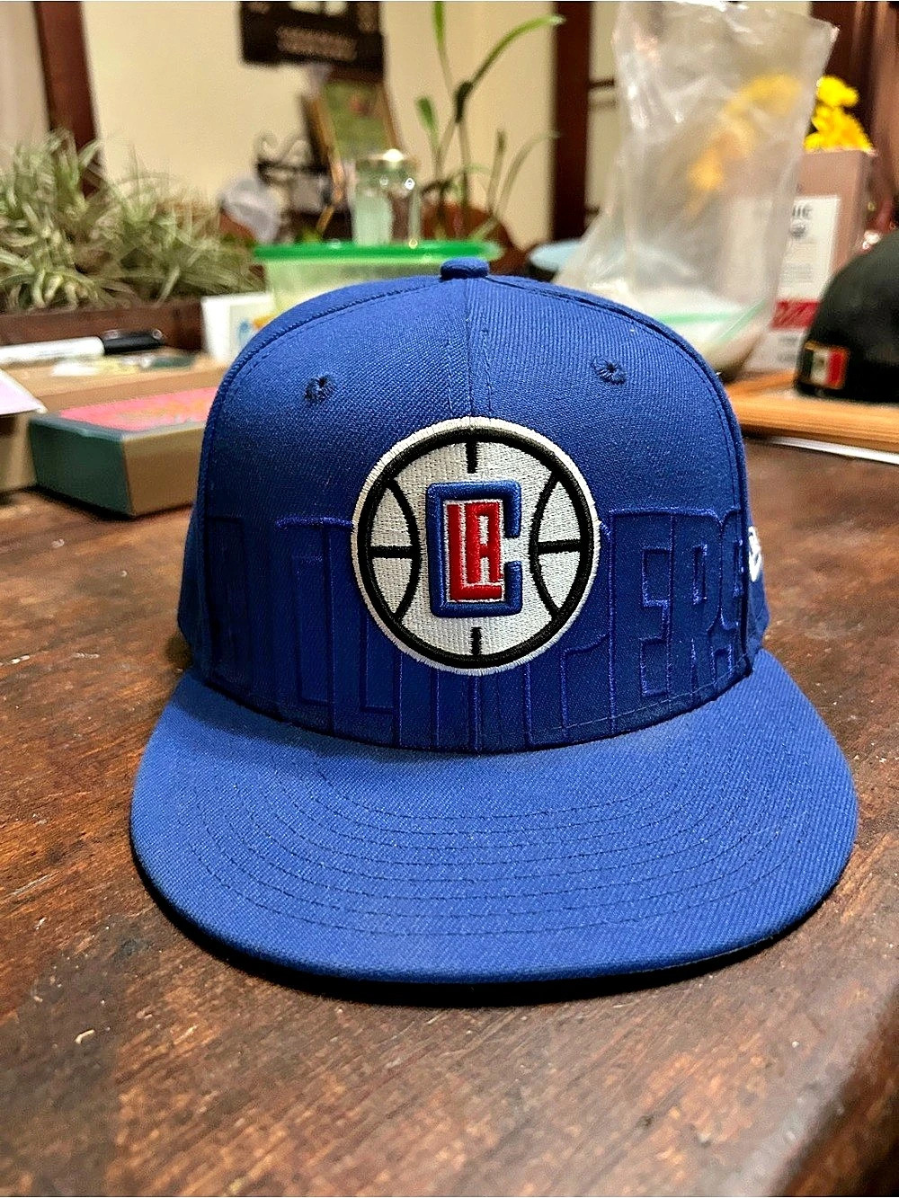 Los Angeles Clippers New Era 59FIFTY Fitted Hat 7 3/8 Blue & White